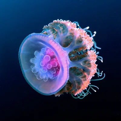 Cauliflour Jellyfish, Cephea cephea