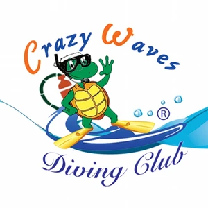 Crazy Waves Diving Club logo