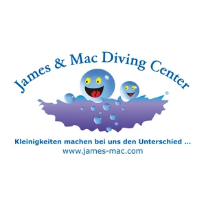 James & Mac Diving Center logo