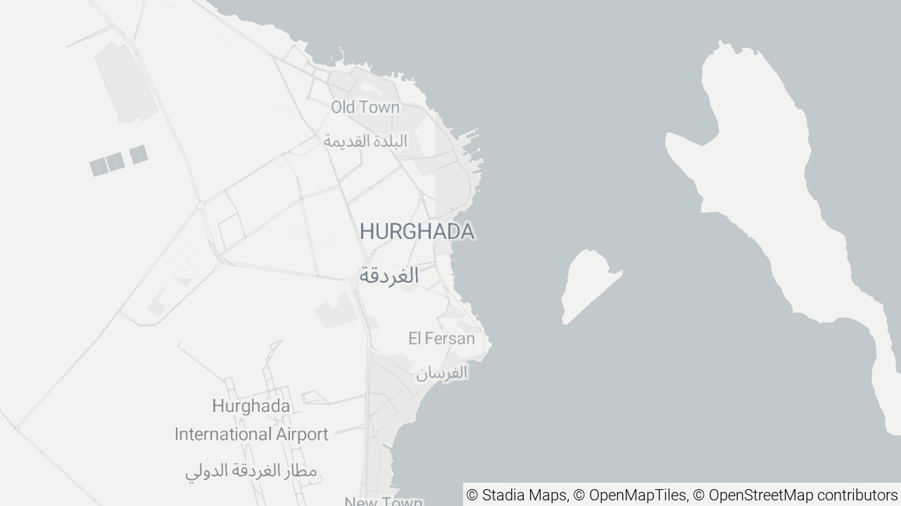 Map of Red Sea Sky Divers Diving Center
