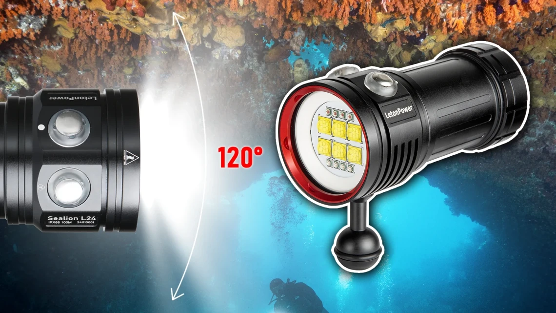 LetonPower Sealion L24 video light