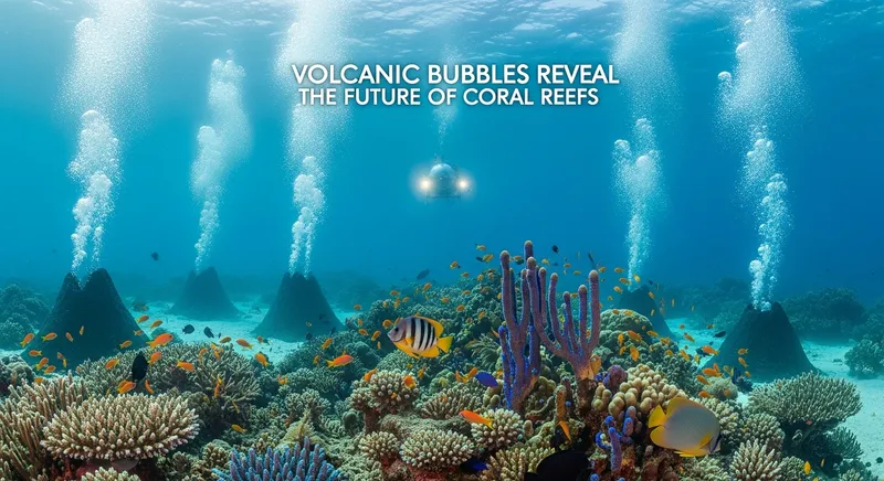 Volcanic Bubbles Reveal the Future of Coral Reefs