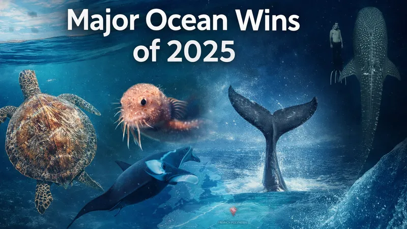 Major Ocean Breakthroughs of 2025: How the Ocean Is Finally Beginning to Heal