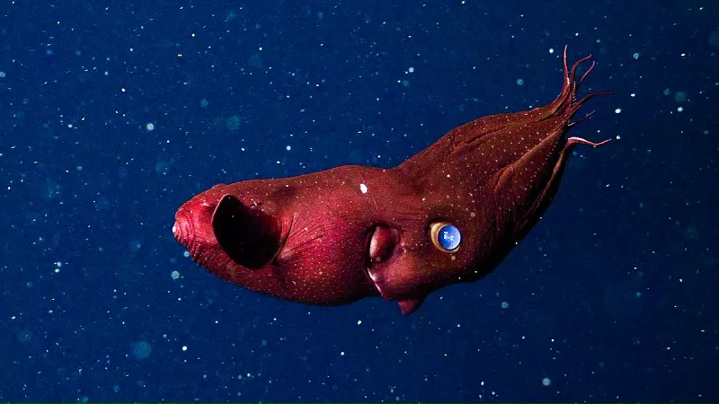 Vampire squid (Vampyroteuthis infernalis)