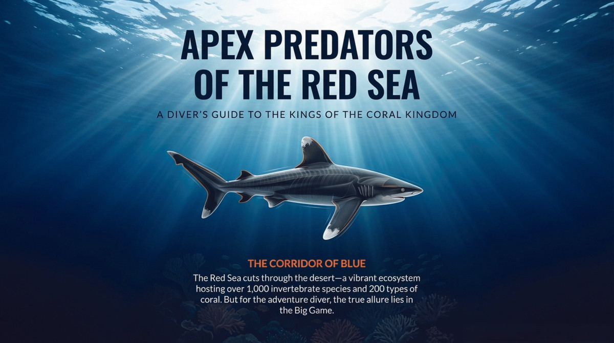Sharks of the Red Sea: The Kings of the Coral Kingdom