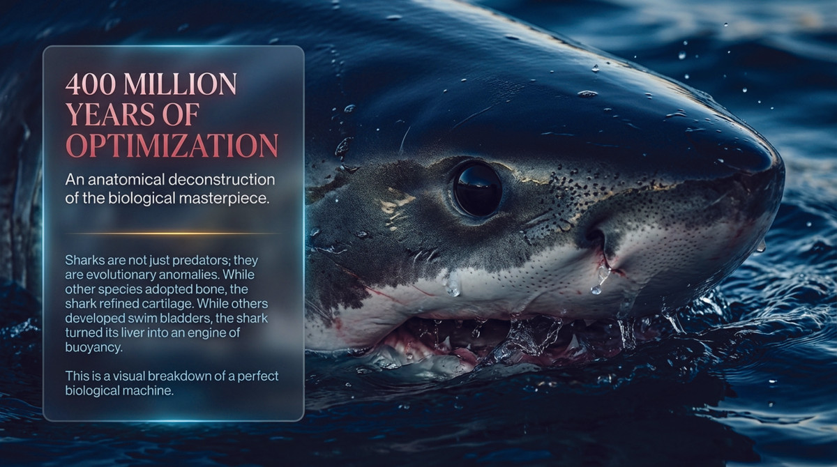 Sharks: Nature's Engineering Masterpiece - Why They're More Advanced Than You Think