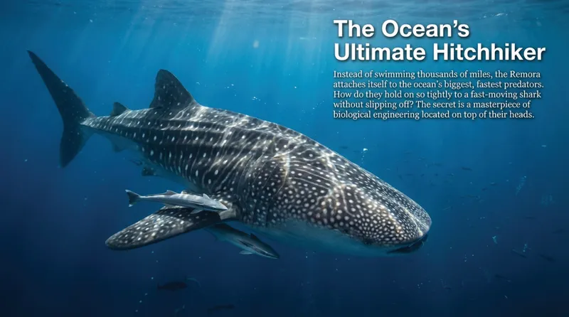 The Remora: The Ocean's Ultimate Hitchhiker and its Biological Suction Cup