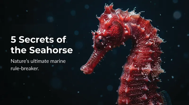 The Ocean’s Elegant Outlier: Why the Seahorse is Evolution’s Most Beautiful Rule-Breaker