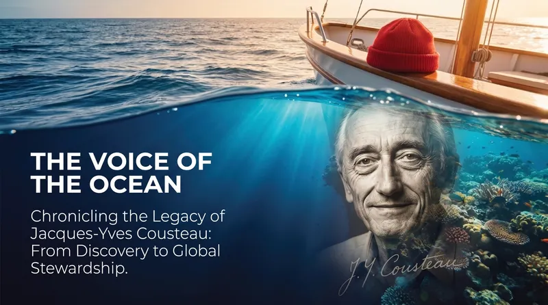 Jacques-Yves Cousteau: The Explorer Who Gave the Ocean Its Voice